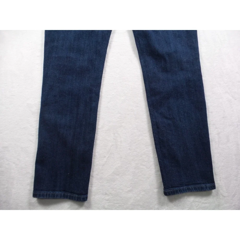 Levis Jeans Womens Size 30 x 28 Blue Denim Mid Rise Skinny‎ Stretch Comfort Dark